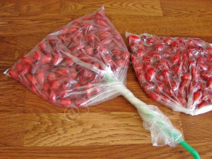 Buzlukta Kızılcık Saklama Yöntemi