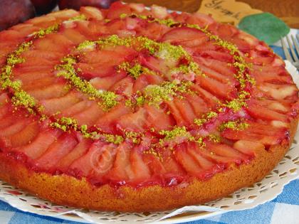 Erikli Ters Yüz Kek