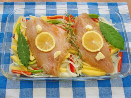 Fırında Çipura Fileto