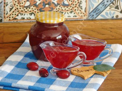 Konsantre Kızılcık Şurubu