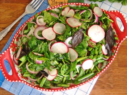 Soğanlı Roka Salatası