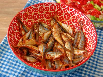 Fırında Sebzeli İstavrit