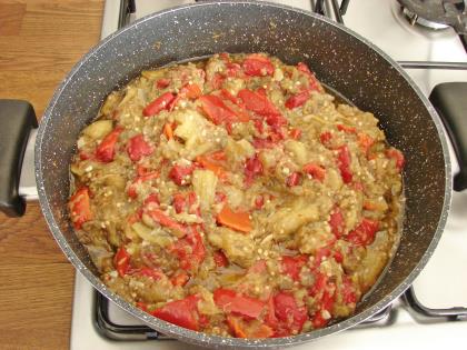 Közlenmiş Patlıcan Salatası Konservesi