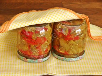 Közlenmiş Patlıcan Salatası Konservesi