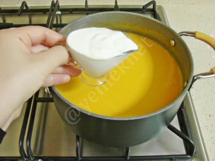 Kremalı Bal Kabağı Çorbası