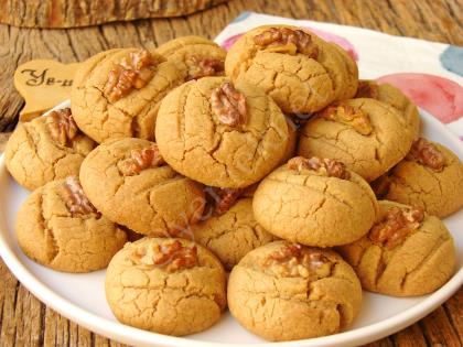 Kavrulmuş Unlu Kurabiye