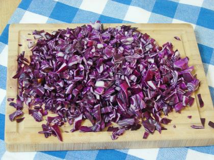 Mor Lahanalı Kaşık Salatası