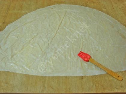 Peynirli Dolama Börek