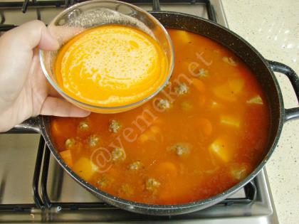 Salçalı Terbiyeli Sulu Köfte