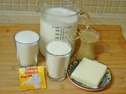 Tahinli Saray Muhallebisi