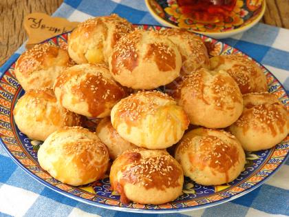 Kaşarlı Mayasız Poğaça