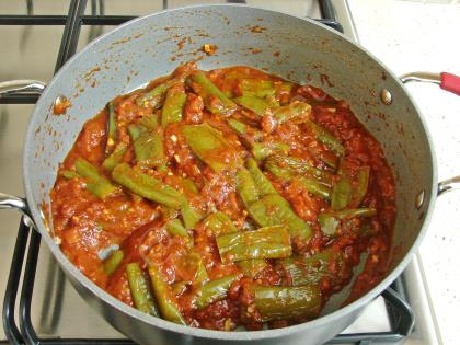 Salçalı Biber Kavurması