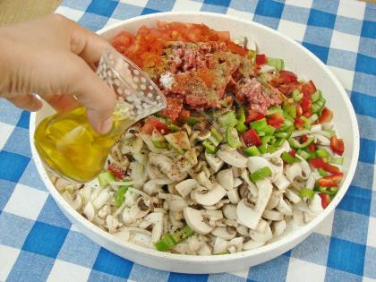 Fırında Mantar Sote