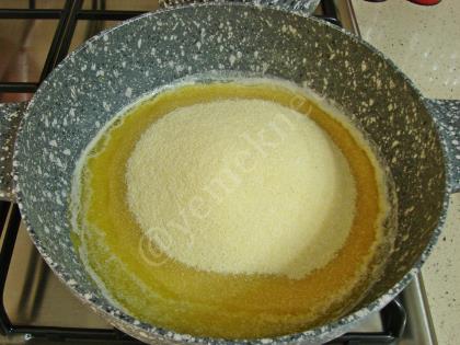 Peynirli İrmik Helvası