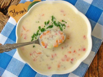 Terbiyeli Kıymalı Sebze Çorbası