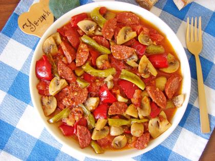 Kahvaltılık Mantarlı Sucuk