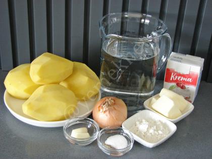 Kremalı Patates Çorbası