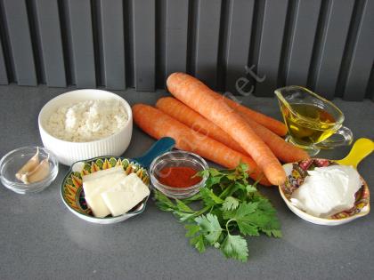 Peynirli Havuç Mezesi