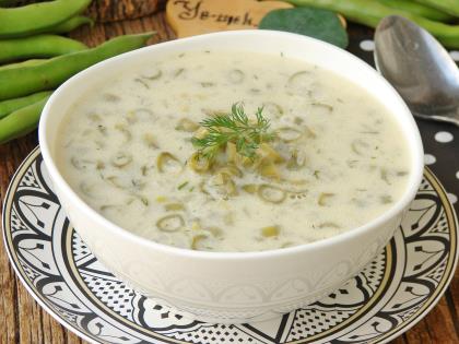 Yoğurtlu Bakla Çorbası