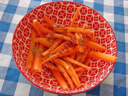 Fırınlanmış Havuç Mezesi