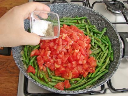 Ege Usulü Taze Börülce Yemeği