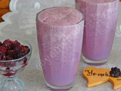 Böğürtlenli Smoothie