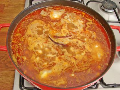 Etli Şeker Fasulyesi Yemeği