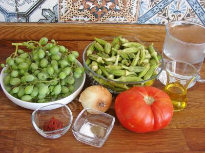 Koruklu Bamya Yemeği