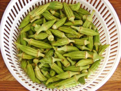 Koruklu Bamya Yemeği