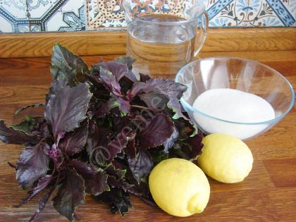 Limonlu Reyhan Şerbeti