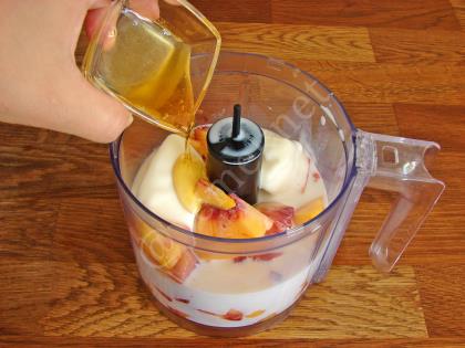 Şeftalili Milkshake