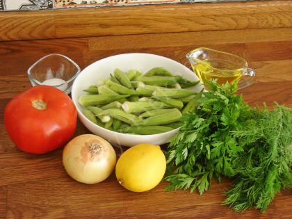 Bamya Salatası