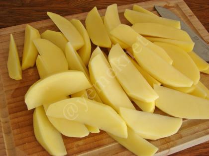 Baked Potato Wedges Recipe