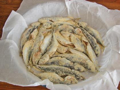 Fırında Mısır Unlu İstavrit