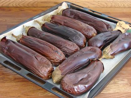 Fırında Patlıcan Közleme