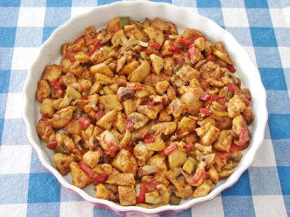 Fırında Beşamel Soslu Tavuk