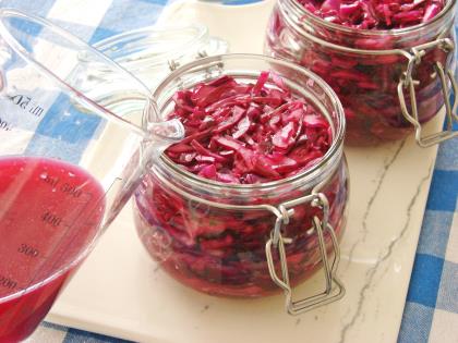 Hızlı Mor Lahana Turşusu