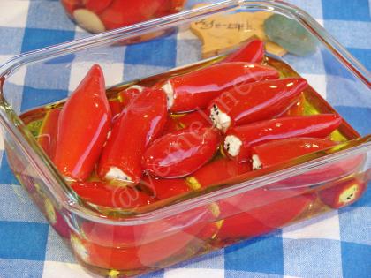 Peynirli Biber Turşusu