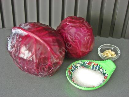 Susuz Mor Lahana Turşusu