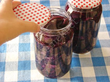 Susuz Mor Lahana Turşusu