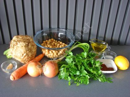 Nohutlu Kereviz Salatası