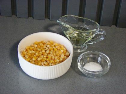 Mikrodalgada Mısır Patlatma