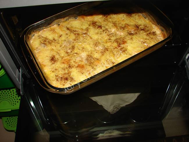 Kremalı Fırında Patates - Yapılışı (10/16) 