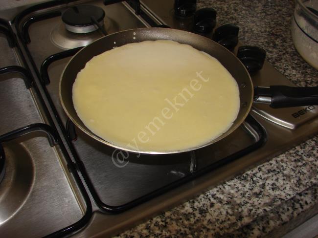 Sade Krep (Krep Hamuru) - Yapılışı (9/12) 