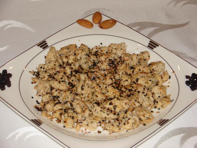 Çörek Otlu, Susamlı Tavuk Sote (Yağsız, Sütle Marine Edilmiş) - Yapılışı (9/12) 