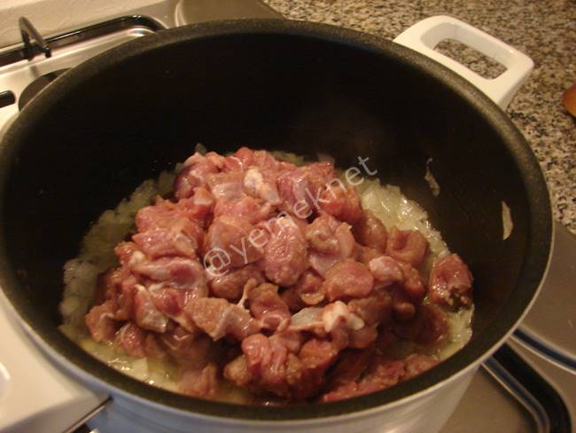 Hünkar Beğendi Yemeği - Yapılışı (3/16) 