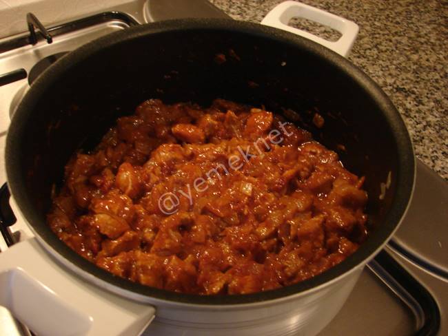 Hünkar Beğendi Yemeği - Yapılışı (5/16) 