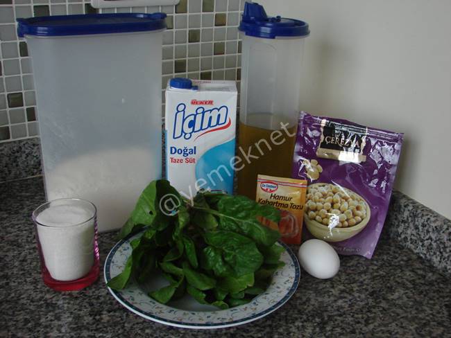 Ispanaklı Muffin - Yapılışı (1/16) 