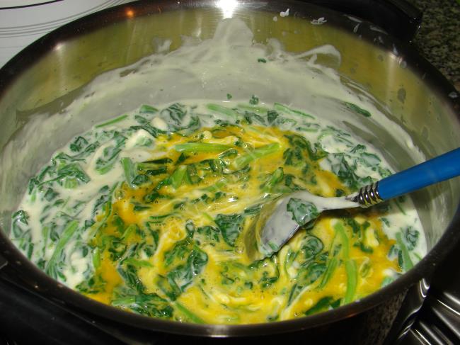 Ispanaklı Sufle - Yapılışı (5/12) 