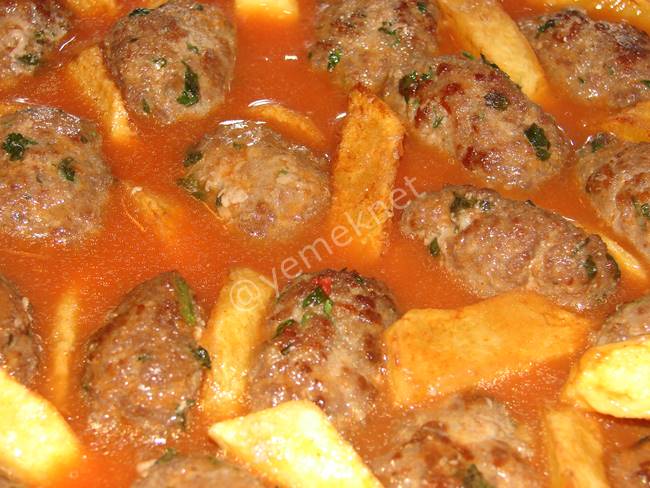 İzmir Köfte - Yapılışı (11/16) 